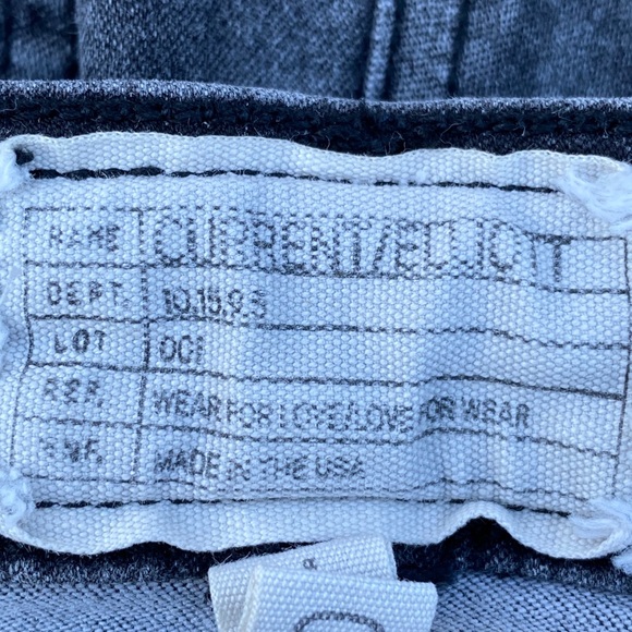 Current Elliott Fishnet Skinny Jeans size 29 - Picture 4 of 10